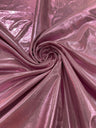 Metallic Spandex Foil Lame Fabric - Metallic Foil, 58/60" Width, 165 GSM, 0.45 MM, 25% Vertical Stretch, 10% Horizontal Stretch (1 Yard)