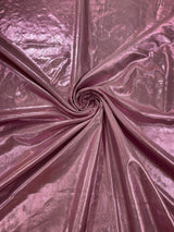 Metallic Spandex Foil Lame Fabric - Metallic Foil, 58/60" Width, 165 GSM, 0.45 MM, 25% Vertical Stretch, 10% Horizontal Stretch (1 Yard)