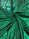 Metallic Spandex Foil Lame Fabric - Metallic Foil, 58/60" Width, 165 GSM, 0.45 MM, 25% Vertical Stretch, 10% Horizontal Stretch (1 Yard)