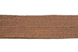 Metallic Webbing Tape Brass 2 Inch