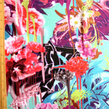 Swim Knit Nylon Lycra Metro Print By The Yard