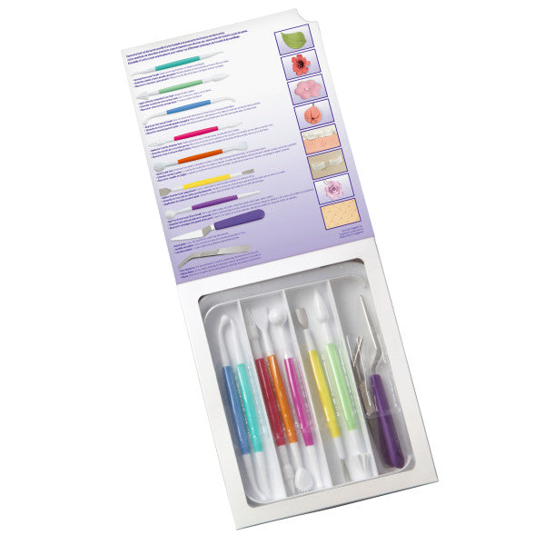 Wilton Fondant and Gum Paste Tools Set, 10-Piece