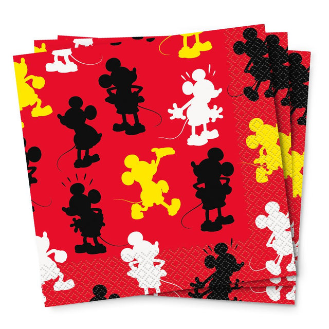 Mickey Mouse Luncheon Napkins 16 Pack