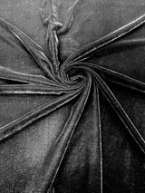 Micro Velvet Polyester Fabric - Solid, 45" Width (1 Yard)