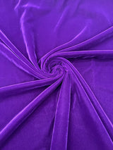Micro Velvet Polyester Fabric - Solid, 45" Width (1 Yard)