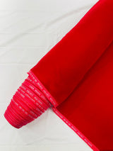 Micro Velvet Polyester Fabric - Solid, 45" Width (1 Yard)