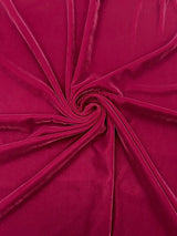 Micro Velvet Polyester Fabric - Solid, 45" Width (1 Yard)