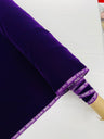 Micro Velvet Polyester Fabric - Solid, 45" Width (1 Yard)