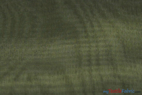 Mirror Organza Polyester Fabric - Sheer, Soft And Smooth, 58/60" Width (Continuous Yards & By Bolt)