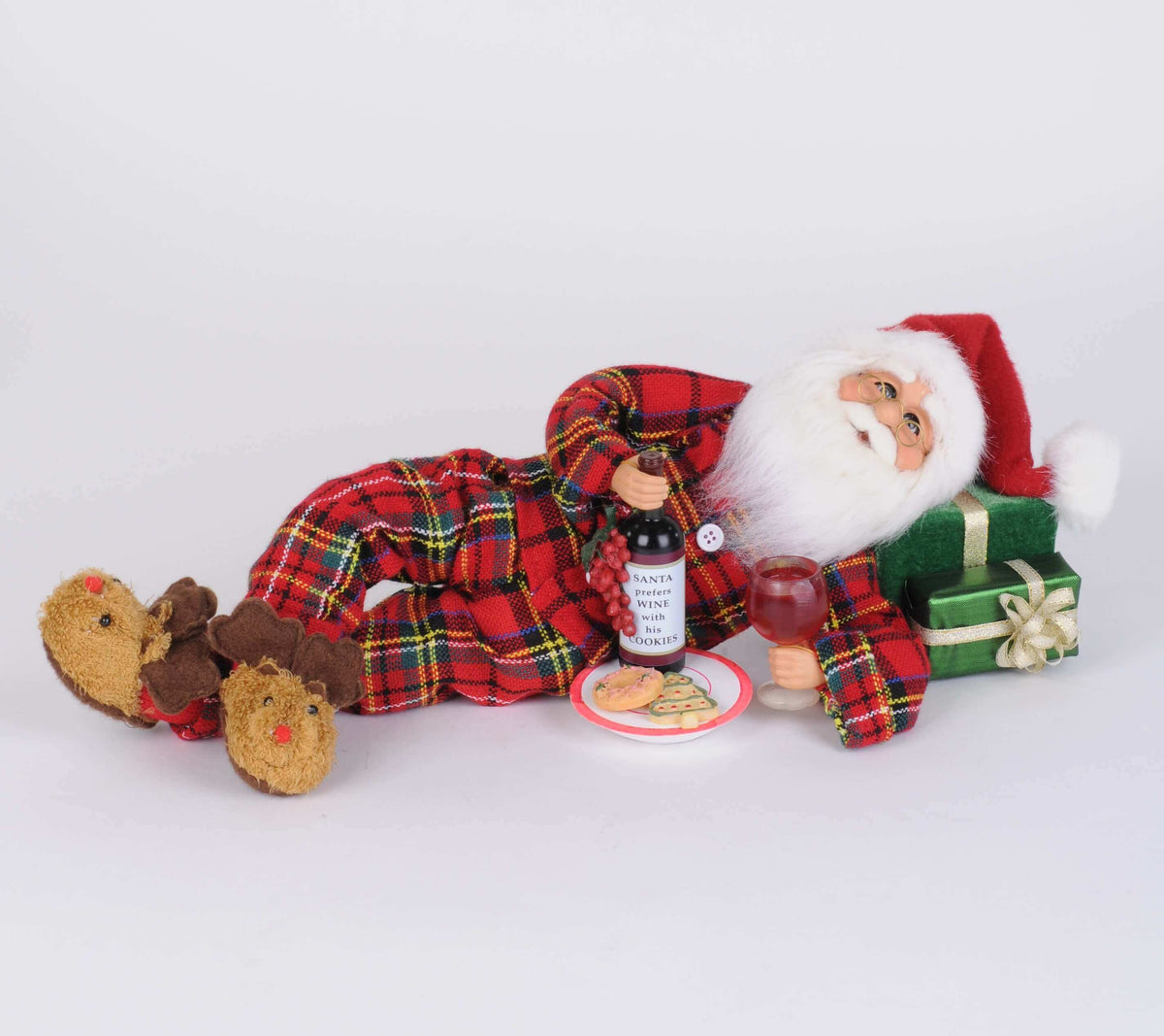 Lying Wine Midnite Snack Santa