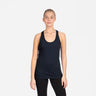 Next Level 1533 Women's Tank Top - Lightweight Cotton Poly Jersey Fabric - Midnight Navy, Racerback, Side Seamed, Curved Hem (1 Piece)