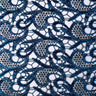 Milania Foiled Lace Polyester Fabric - Paisley Design, 45" Width (1 Yard)