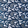Foiled Lace Paisley in Fuchsia, Royal, Silver