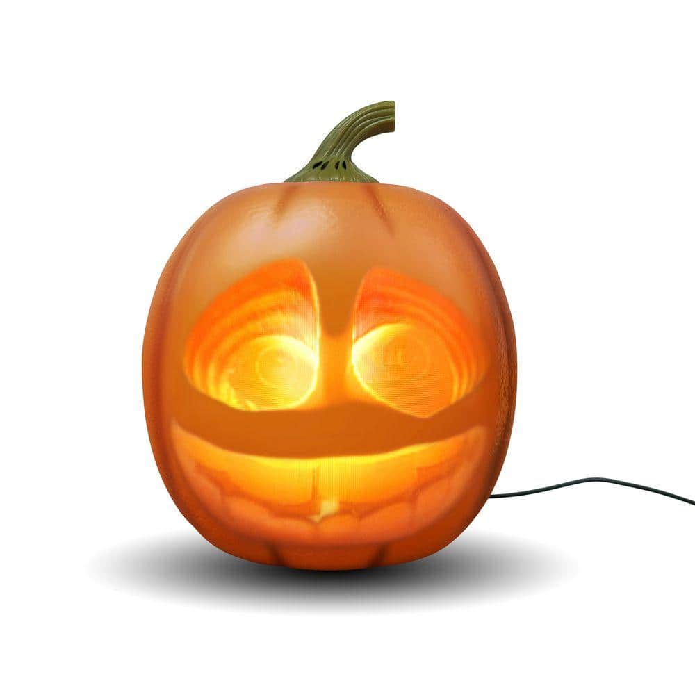 Jabberin’ Jack 12 in. Animated Pumpkin Halloween Decor