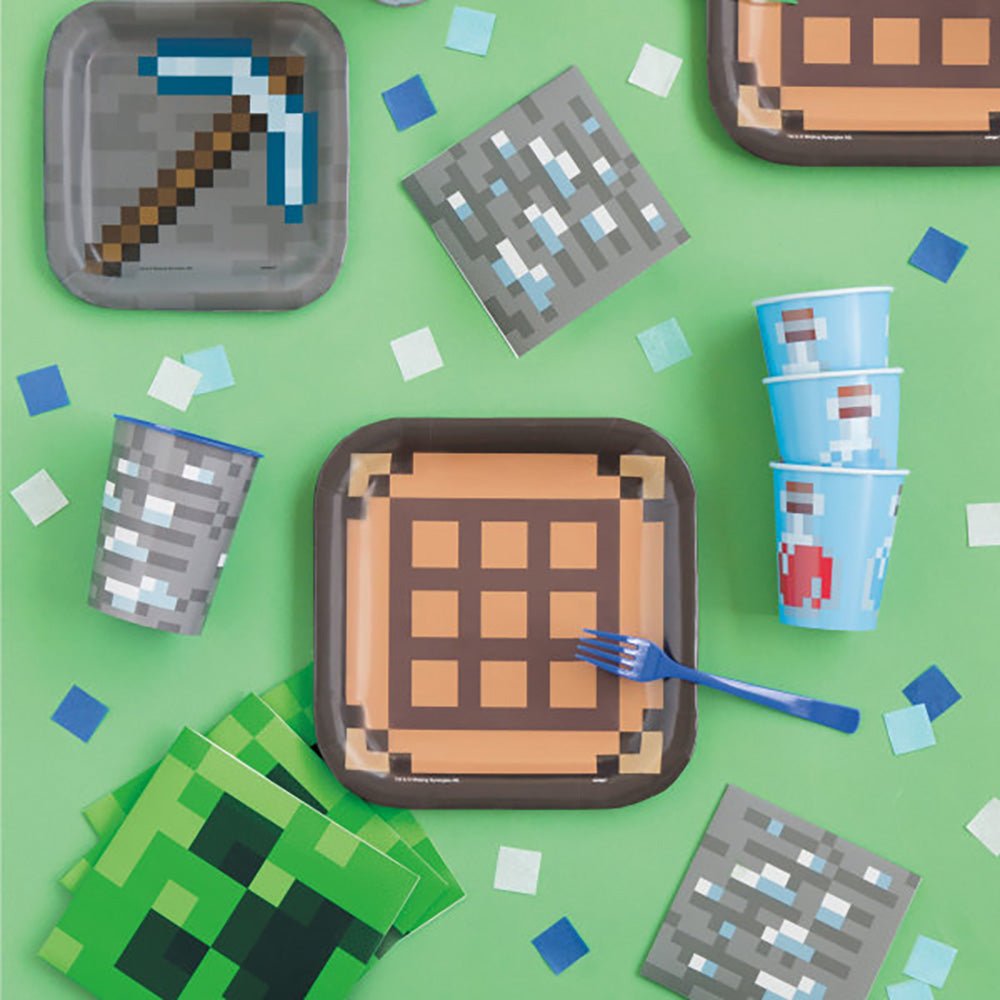 Minecraft Beverage Napkins 16 Pack