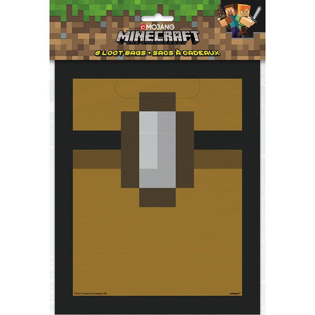 Minecraft Loot Bags 8 Pack