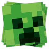 Minecraft Luncheon Napkins 16 Pack