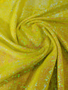 Mini Sequin Polyester Fabric - Iridescent Sequin Mesh, 52" Width (1 Yard)