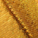 All-Over Mini Sequins Polyester Spandex Fabric - Gold, Red, Black, Round Sequins, 58/60" Width (1 Yard)