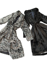Minko 11 Faux Mink Fabric - Black, Soft Plush, Indoor Outdoor Wear (1 Piece)