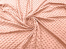 Minky Dot Polyester Fabric - Dimple Dot, 58" Width (1 Yard)