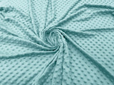 Minky Dot Polyester Fabric - Dimple Dot, 58" Width (1 Yard)