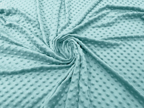 Minky Dot Polyester Fabric - Dimple Dot, 58" Width (1 Yard)