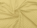 Minky Dot Polyester Fabric - Dimple Dot, 58" Width (1 Yard)