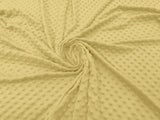 Minky Dot Polyester Fabric - Dimple Dot, 58" Width (1 Yard)