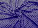 Minky Dot Polyester Fabric - Dimple Dot, 58" Width (1 Yard)