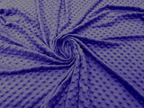 Minky Dot Polyester Fabric - Dimple Dot, 58" Width (1 Yard)