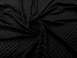 Minky Dot Polyester Fabric - Dimple Dot, 58" Width (1 Yard)