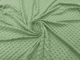 Minky Dot Polyester Fabric - Dimple Dot, 58" Width (1 Yard)