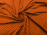 Minky Dot Polyester Fabric - Dimple Dot, 58" Width (1 Yard)