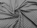 Minky Dot Polyester Fabric - Dimple Dot, 58" Width (1 Yard)