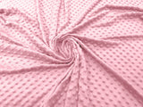 Minky Dot Polyester Fabric - Dimple Dot, 58" Width (1 Yard)