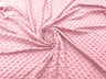 Minky Dot Polyester Fabric - Dimple Dot, 58" Width (1 Yard)