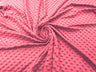 Minky Dot Polyester Fabric - Dimple Dot, 58" Width (1 Yard)