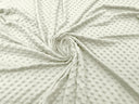 Minky Dot Polyester Fabric - Dimple Dot, 58" Width (1 Yard)