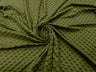 Minky Dot Polyester Fabric - Dimple Dot, 58" Width (1 Yard)