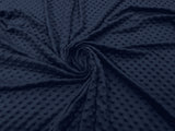 Minky Dot Polyester Fabric - Dimple Dot, 58" Width (1 Yard)