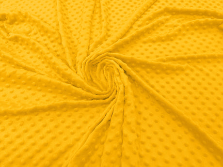 Minky Dot Polyester Fabric - Dimple Dot, 58" Width (1 Yard)