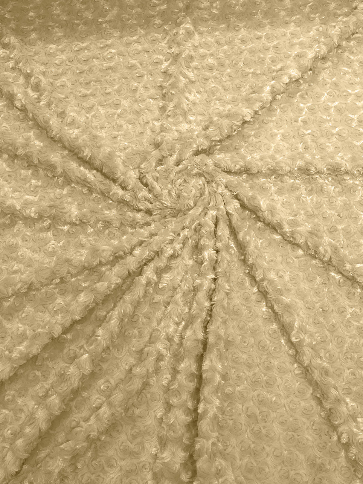 Minky Rosebud Minky Fabric - Raised Rosebud Texture, 58" Width (1 Yard)