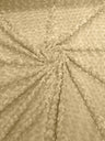 Minky Rosebud Minky Fabric - Raised Rosebud Texture, 58" Width (1 Yard)