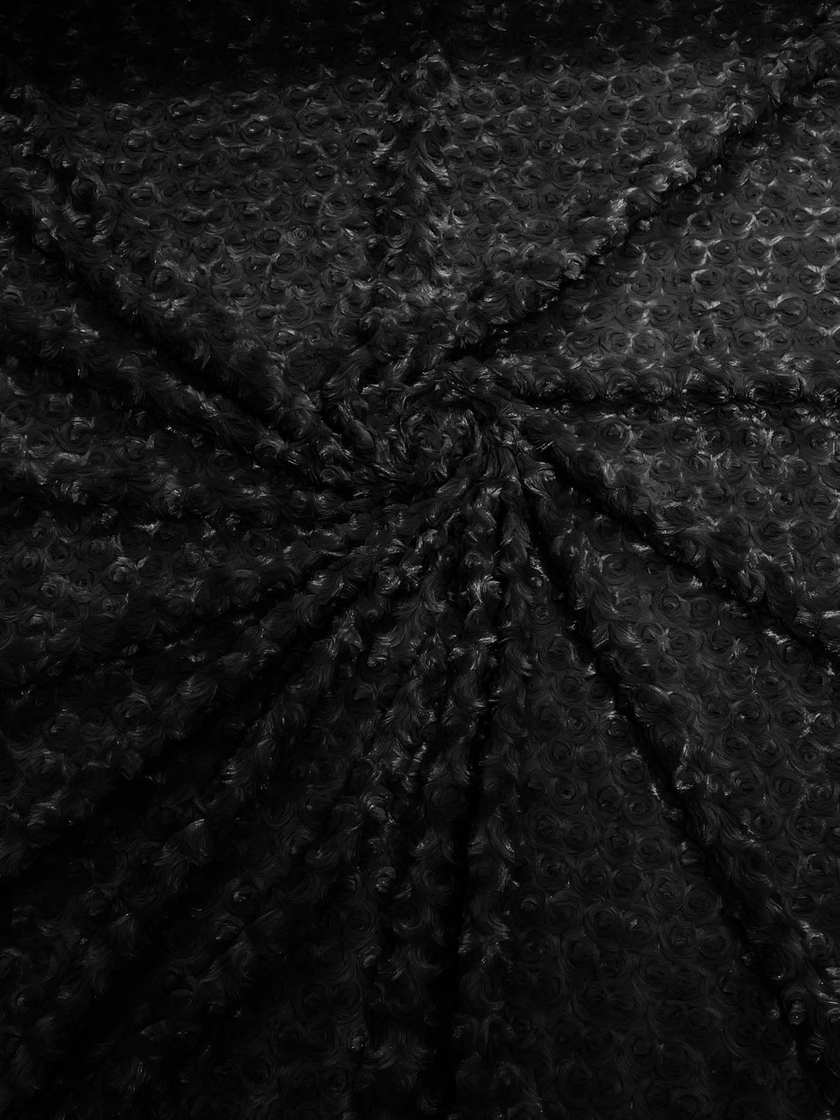 Minky Rosebud Minky Fabric - Raised Rosebud Texture, 58" Width (1 Yard)