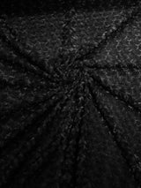 Minky Rosebud Minky Fabric - Raised Rosebud Texture, 58" Width (1 Yard)