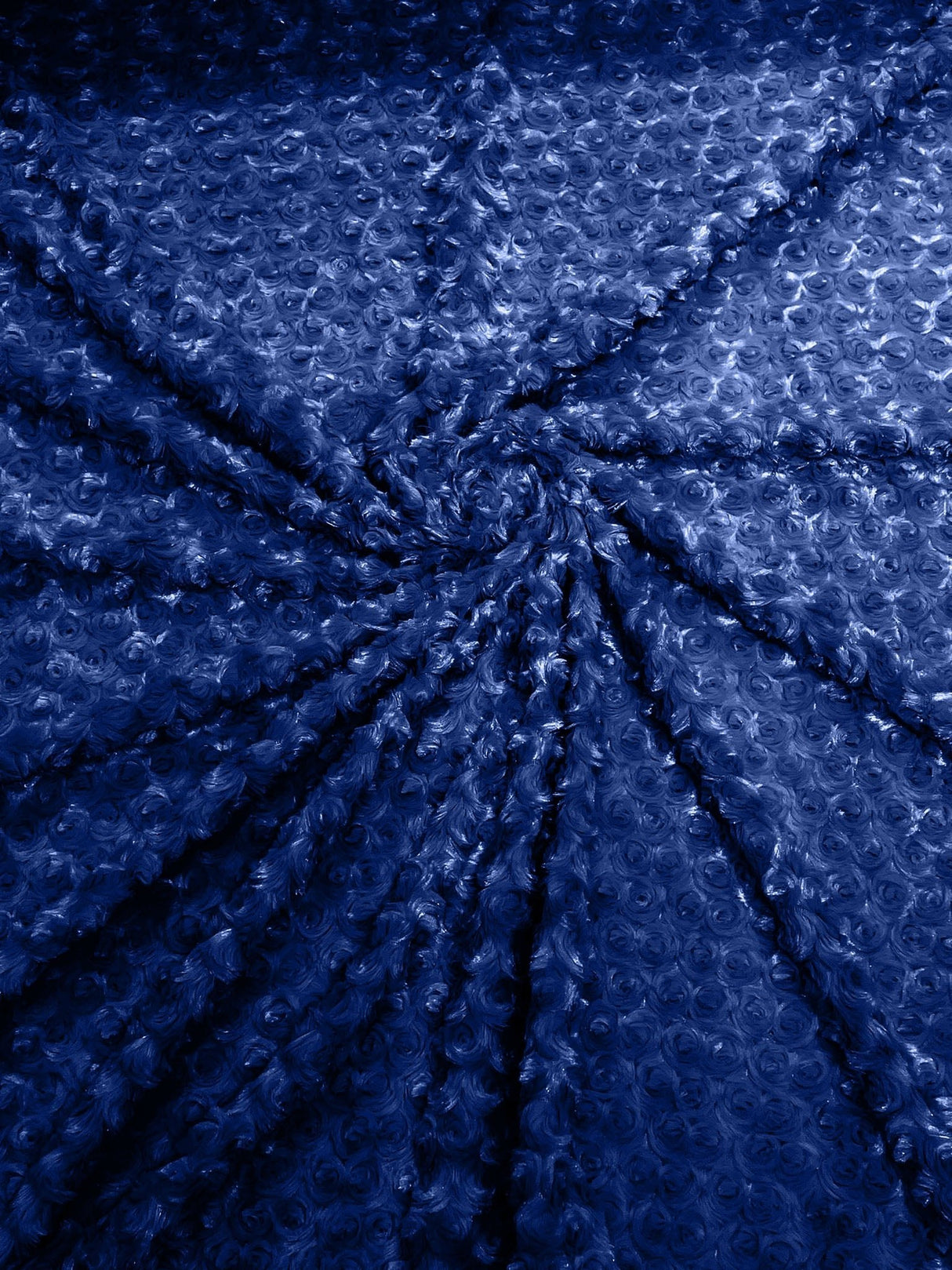Minky Rosebud Minky Fabric - Raised Rosebud Texture, 58" Width (1 Yard)