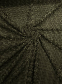 Minky Rosebud Minky Fabric - Raised Rosebud Texture, 58" Width (1 Yard)
