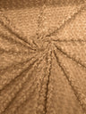 Minky Rosebud Minky Fabric - Raised Rosebud Texture, 58" Width (1 Yard)