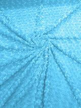 Minky Rosebud Minky Fabric - Raised Rosebud Texture, 58" Width (1 Yard)